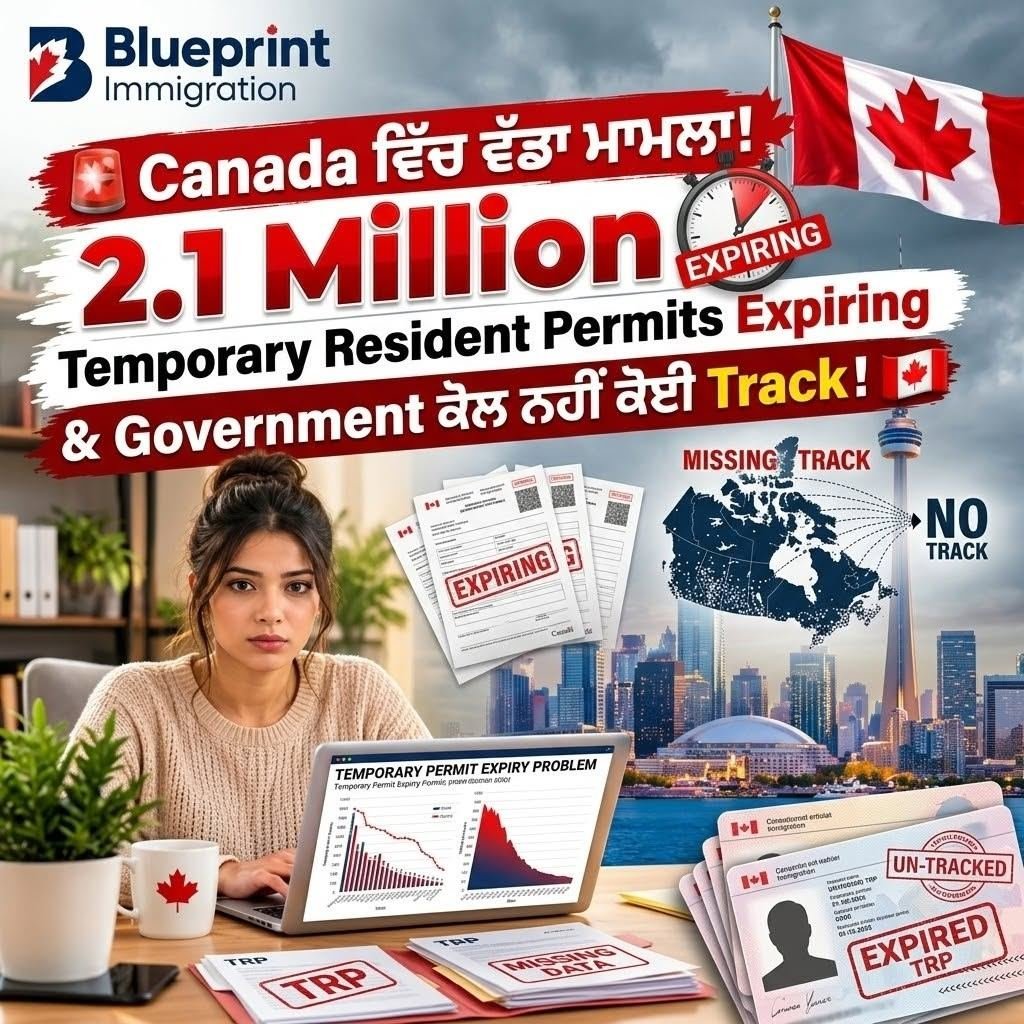 2.1 million temporary resident permits expiring in Canada
